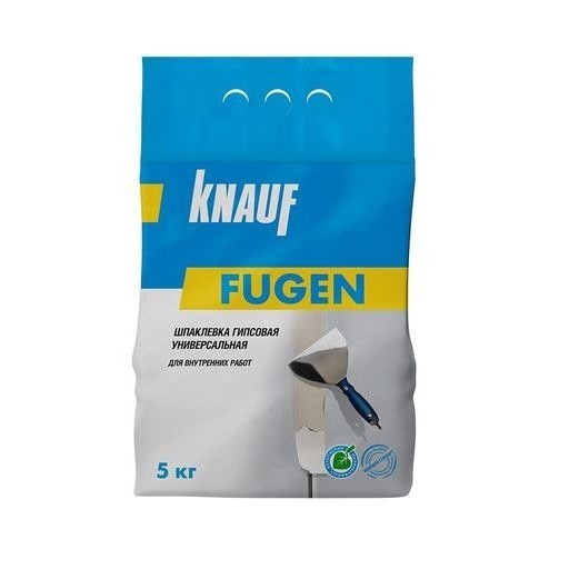 Шпатлевка гипсовая Knauf Фуген серая 5 кг