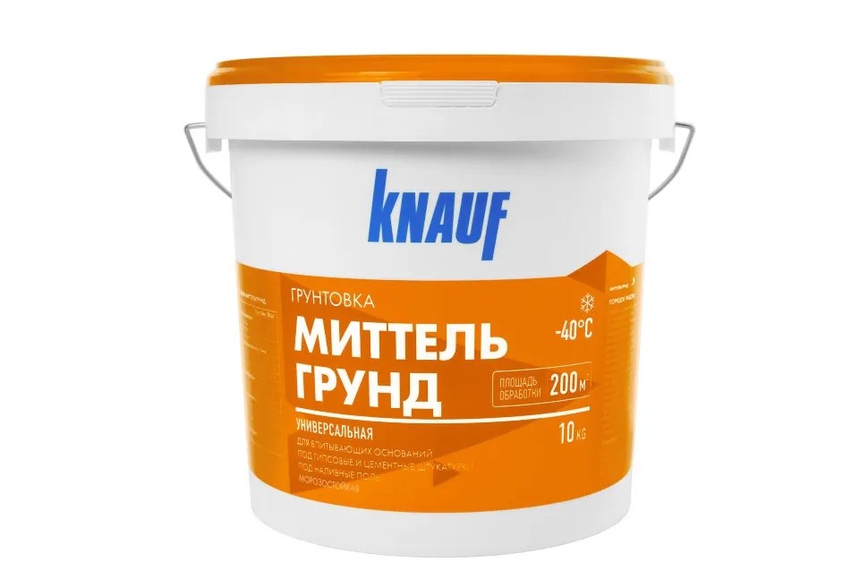 Грунтовка универсальная Кнауф Миттельгрунд 10 кг