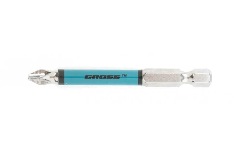 Бита для шуруповерта крестовая Gross ph-2х70 мм