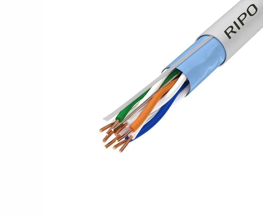 Кабель для телекоммуникационных сетей,FTP4 CAT5E 24AWG CCA RIPO
