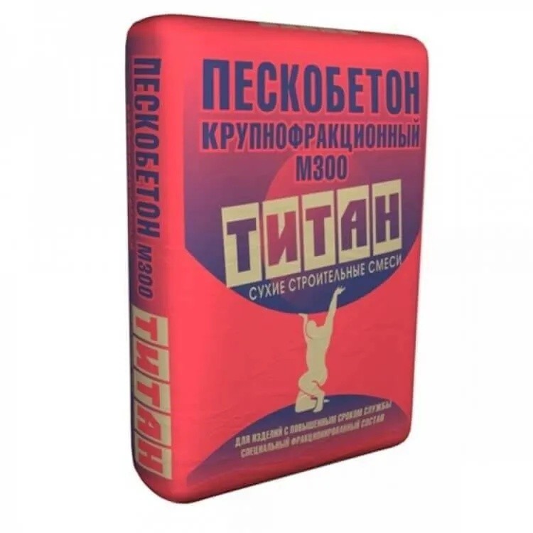 Пескобетон Титан М-300 40 кг