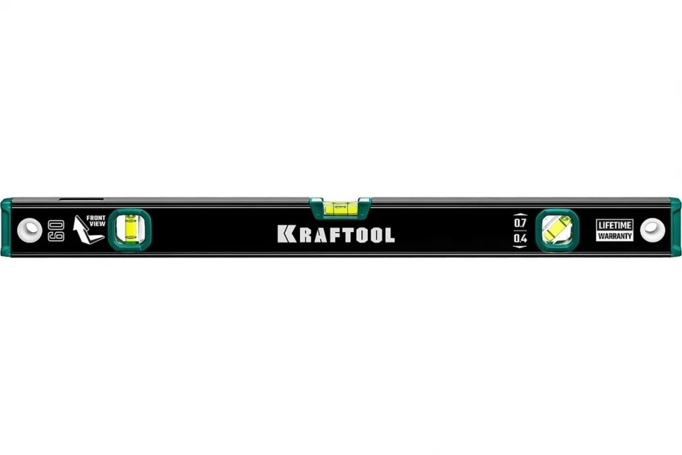 Уровень KRAFTOOL с зеркальным глазком, 600 мм 34781-60