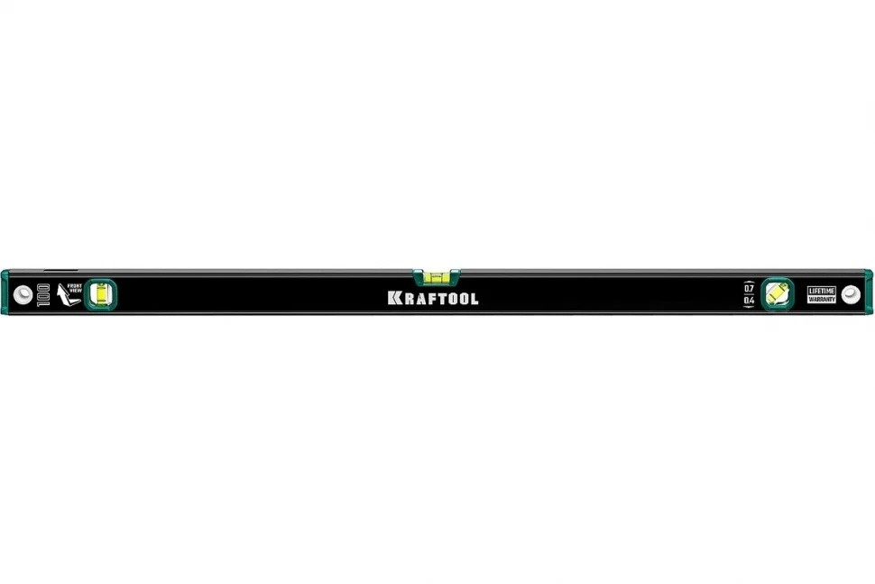Уровень KRAFTOOL с зеркальным глазком, 1000 мм 34781-100