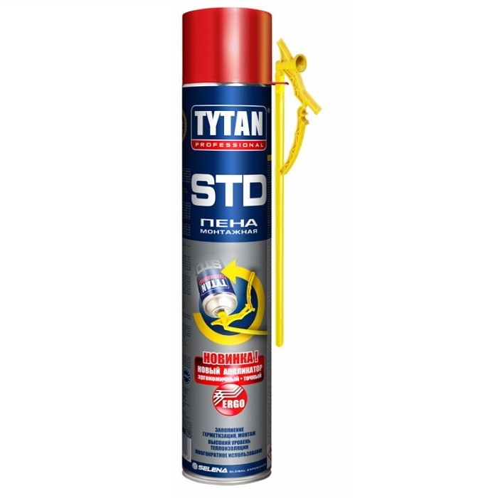 Пена монтажная Tytan Professional STD Ergo 500 мл