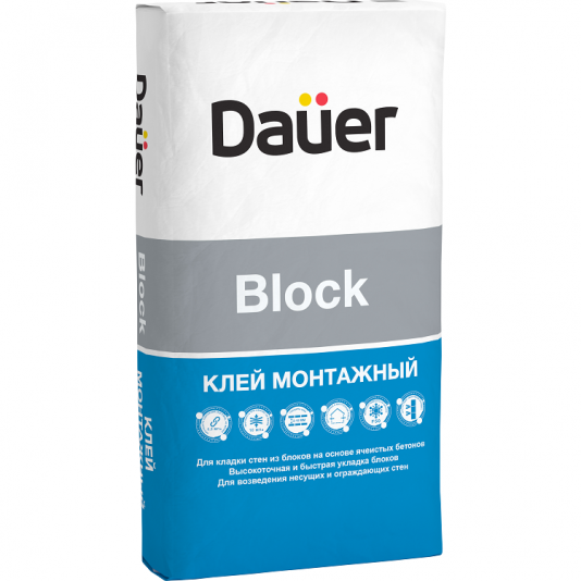 Клей монтажный Dauer Block 40 кг