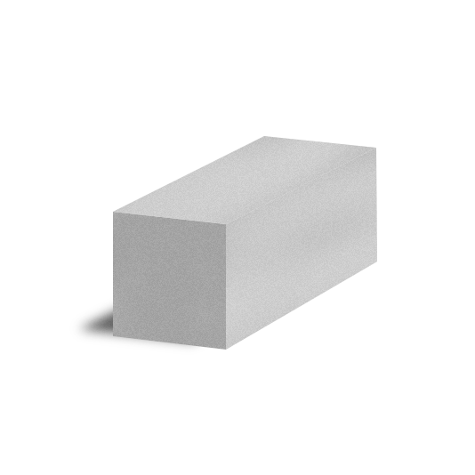 Блок из ячеистого бетона КСЗ D600 В 3,5 газосиликатный 600х300х300 мм