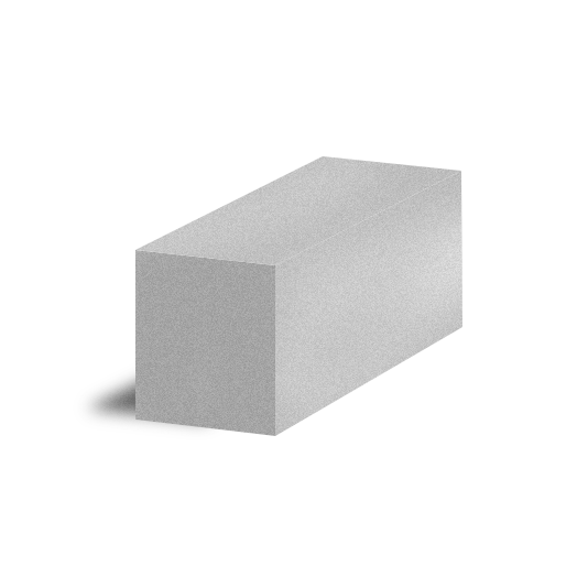 Блок из ячеистого бетона КСЗ D600 В 3,5 газосиликатный 600х300х400 мм