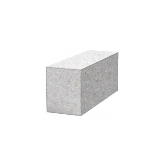Блок из ячеистого бетона Калужский газобетон D500 В 2,5 газосиликатный 625х250х200 мм