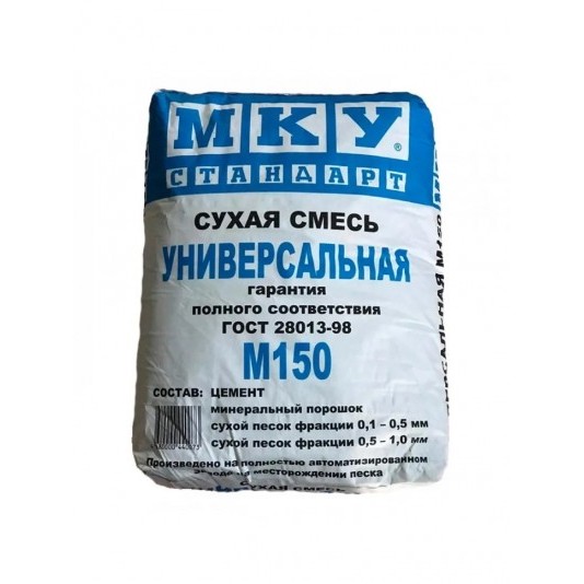 Сухая смесь универсальная МКУ М-150 40 кг