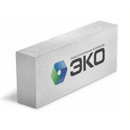 Газосиликатный блок ЭКО D500 B3,5 600x50x250