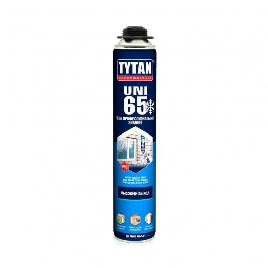 Пена монтажная пистолетная tytan professional 65 750 мл