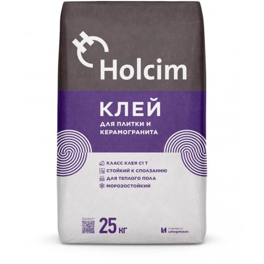 Клей для плитки Holcim С0Т 25 кг