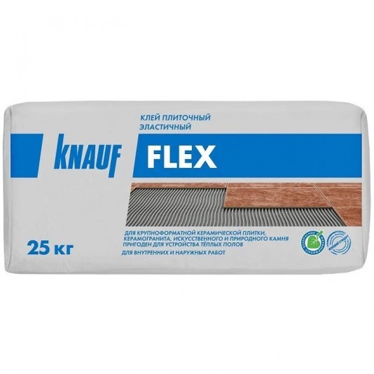 Клей для плитки эластичный Knauf Флекс 25 кг