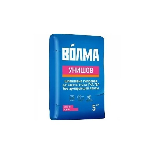 Шпатлёвка гипсовая ВОЛМА-Унишов, 5кг