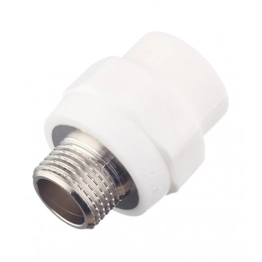 Муфта полипропиленовая Valtec (VTp.701.0.02004) 20 мм х 1/2 НР(ш)