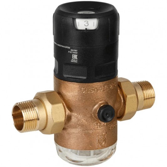 Редуктор давления Goetze G06F-1C (SP) (GTZARM015) 1 НР(ш) мембранный с отверстием под манометр