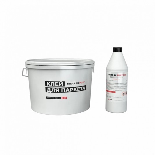 Двухкомпонентный полиуретановый клей для паркета TRICOL 2K PU PT ECO (Компоненты А и Б)