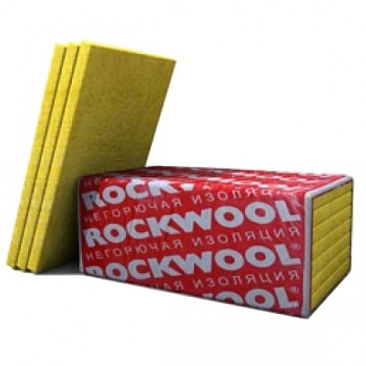 Базальтовая вата Rockwool Фасад Баттс 1000х600х50 мм 4 плиты в упаковке