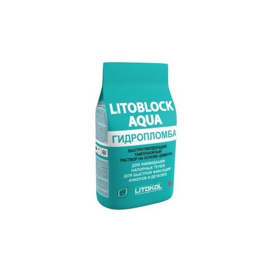 Гидропломба Litokol Litoblock Aqua 5 кг
