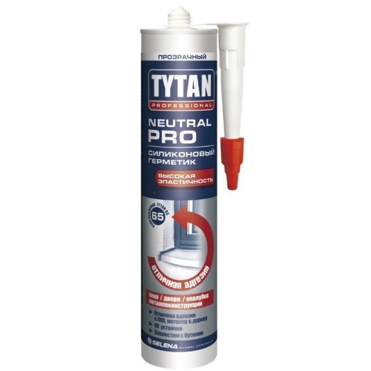 Герметик силиконовый Tytan Professional Neutral PRO нейтральный белый 310 мл