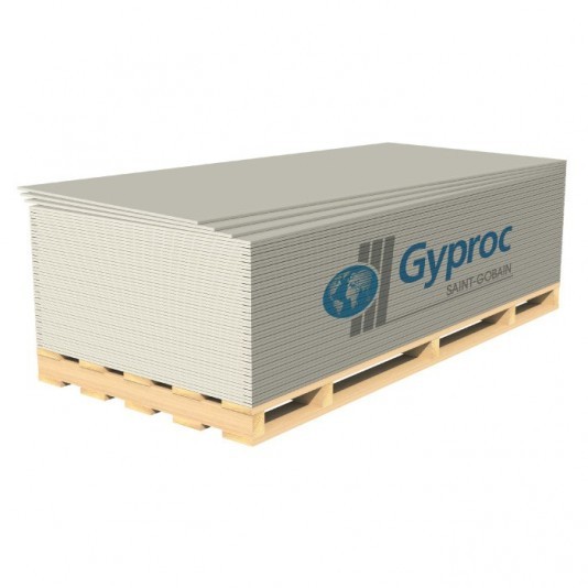 Гипсокартон (ГКЛ) Gyproc Оптима 2500х1200х12,5 мм