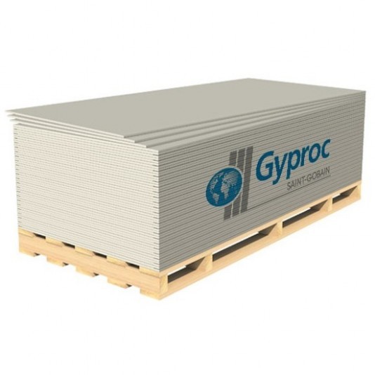 Гипсокартон (ГКЛ) Gyproc Оптима Лонг 3000х1200х12,5 мм