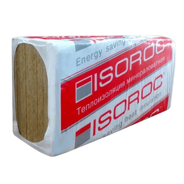 Базальтовая вата Isoroc Изолайт 1000х600х50 мм 8 плит в упаковке