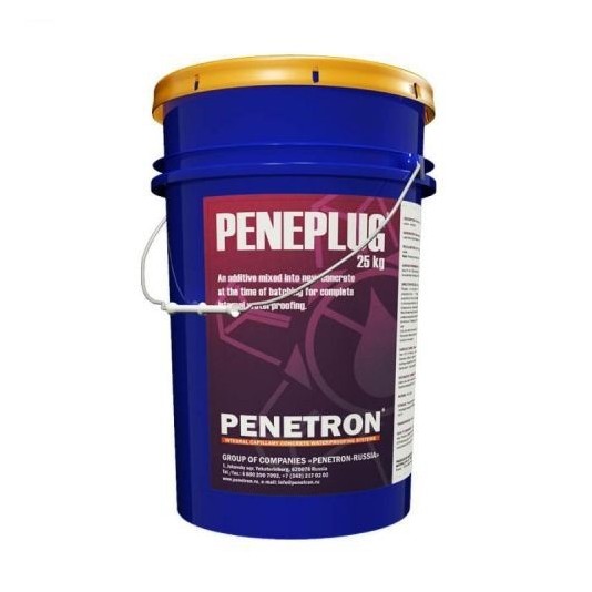 Смесь сухая Пенетрон Пенеплаг для мгновенной ликвидации напорных течей 25 кг